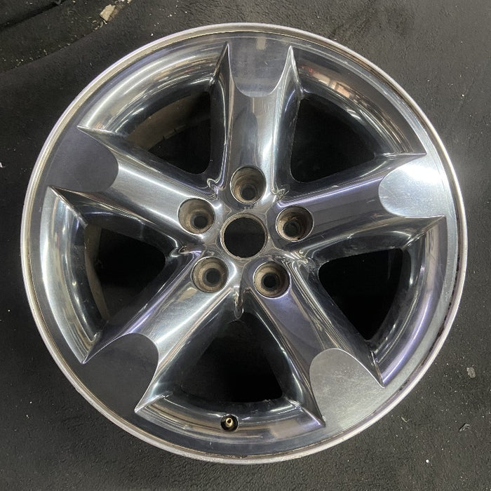 20" DODGE 1500 PICKUP 06 5 lug 20x9 aluminum w/o argent Original OEM Wheel Rim - Front View