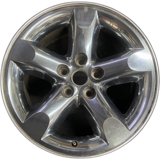 20" DODGE 1500 PICKUP 06 5 lug, 20x9 , w/o argent Original OEM Wheel Rim - Front View