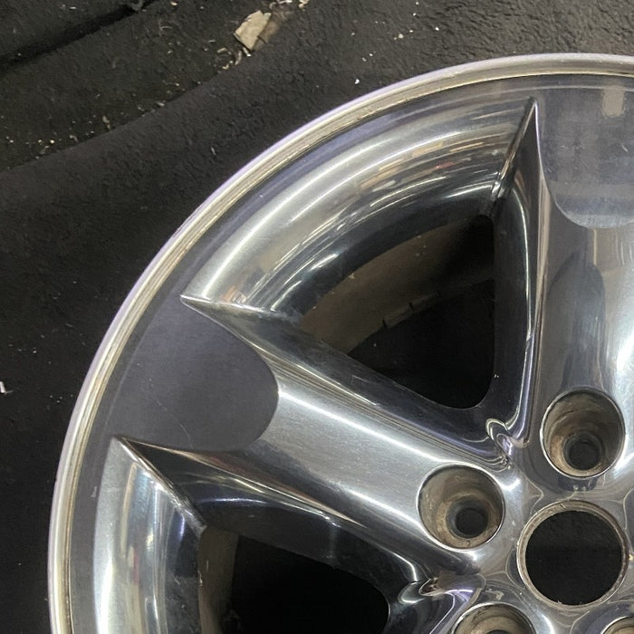 20" DODGE 1500 PICKUP 06 5 lug 20x9 aluminum w/o argent Original OEM Wheel Rim - Side Profile