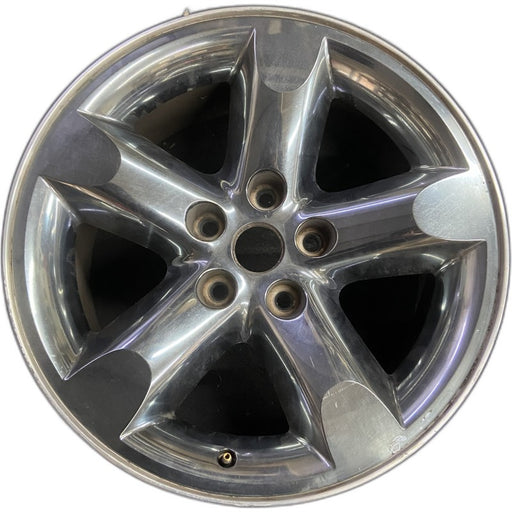 20" DODGE 1500 PICKUP 06 5 lug 20x9 aluminum w/o argent Original OEM Wheel Rim - Front View