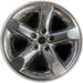 20" DODGE 1500 PICKUP 06 5 lug 20x9 aluminum w/o argent Original OEM Wheel Rim - Front View
