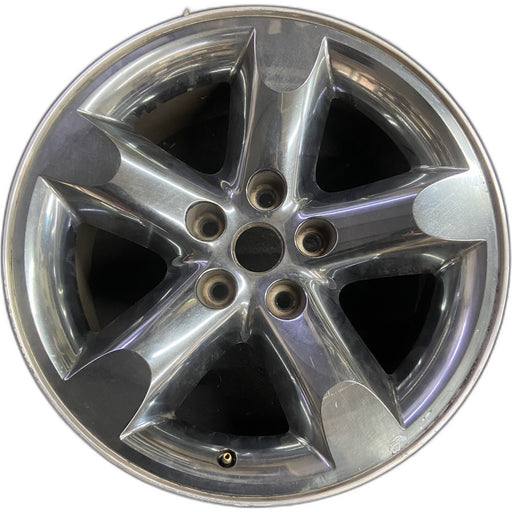 20" DODGE 1500 PICKUP 06 5 lug, 20x9 , w/o argent Original OEM Wheel Rim - Front View