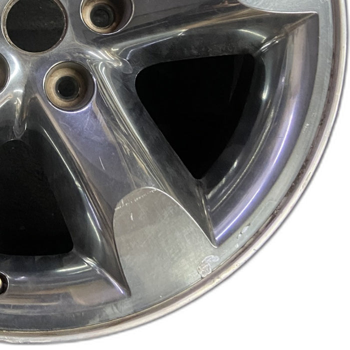 20" DODGE 1500 PICKUP 06 5 lug 20x9 aluminum w/o argent Original OEM Wheel Rim - Close-Up Detail