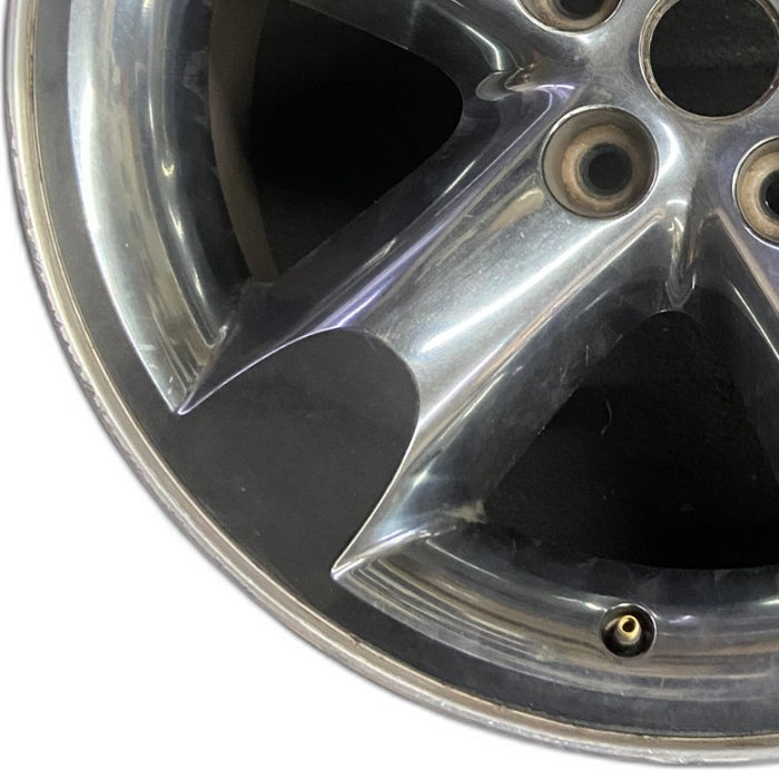 20" DODGE 1500 PICKUP 06 5 lug 20x9 aluminum w/o argent Original OEM Wheel Rim - Back View