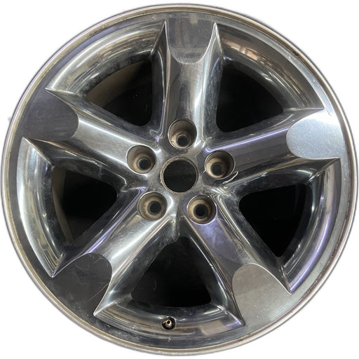 20" DODGE 1500 PICKUP 06 5 lug, 20x9 , w/o argent Original OEM Wheel Rim - Front View