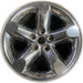 20" DODGE 1500 PICKUP 06 5 lug 20x9 aluminum w/o argent Original OEM Wheel Rim - Front View