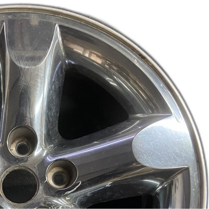 20" DODGE 1500 PICKUP 06 5 lug 20x9 aluminum w/o argent Original OEM Wheel Rim - Side Profile