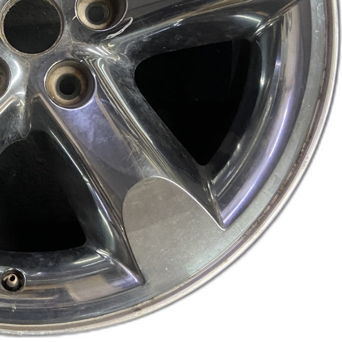 20" DODGE 1500 PICKUP 06 5 lug 20x9 aluminum w/o argent Original OEM Wheel Rim - Close-Up Detail