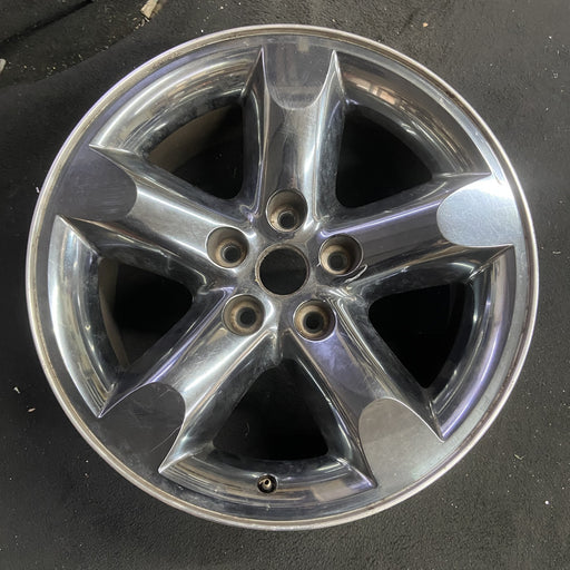 20" DODGE 1500 PICKUP 06 5 lug, 20x9 , w/o argent Original OEM Wheel Rim - Angle View