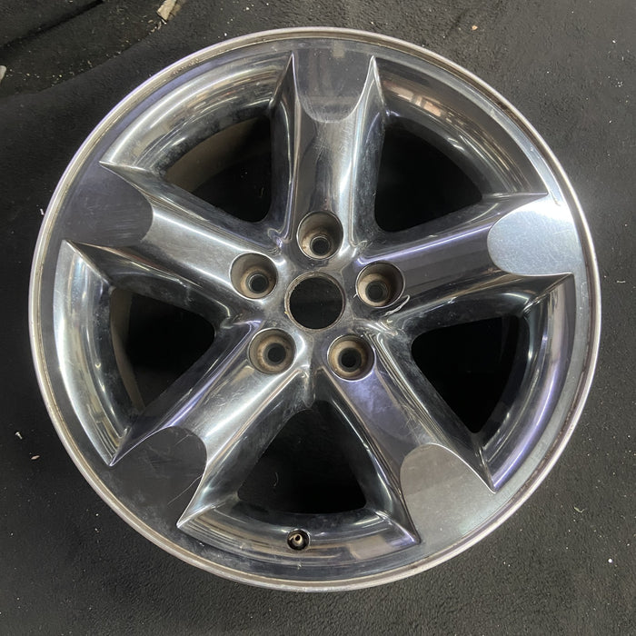 20" DODGE 1500 PICKUP 06 5 lug, 20x9 , w/o argent Original OEM Wheel Rim - Angle View