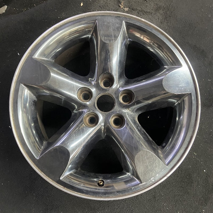 20" DODGE 1500 PICKUP 06 5 lug 20x9 aluminum w/o argent Original OEM Wheel Rim - Front View