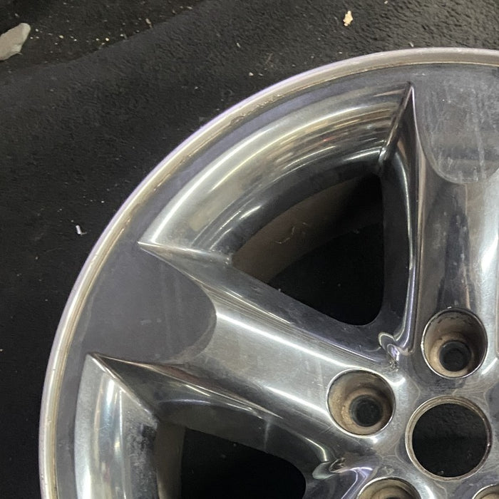 20" DODGE 1500 PICKUP 06 5 lug 20x9 aluminum w/o argent Original OEM Wheel Rim - Side Profile