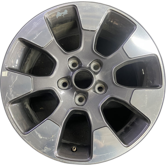 18" WRANGLER 18 VIN X , 18x7.5, 7 spoke, Original OEM Wheel Rim - Front View