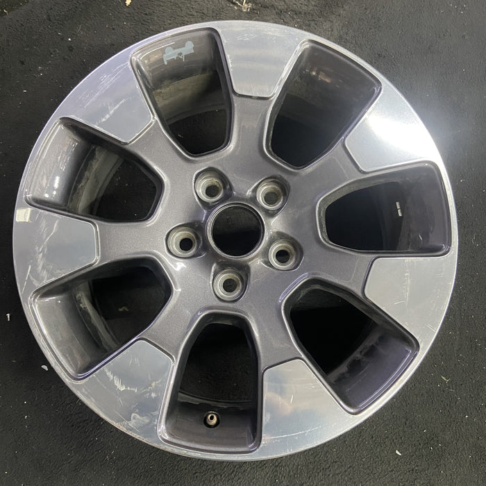18" WRANGLER 18 VIN X , 18x7.5, 7 spoke, Original OEM Wheel Rim - Angle View