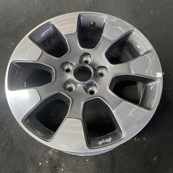 18" WRANGLER 18 VIN X , 18x7.5, 7 spoke, Original OEM Wheel Rim - Close-Up Detail
