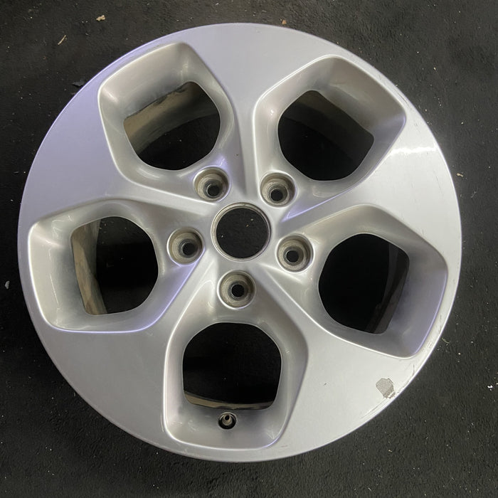 17" PACIFICA 17 , aluminum, 17x7, 5 spoke Original OEM Wheel Rim - Angle View