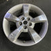 17" MALIBU 08 17x7, aluminum, 5 single spoke, machined finish Original OEM - Side Profile