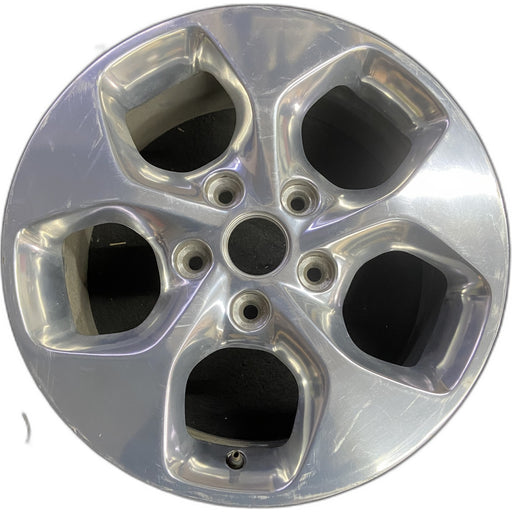 17" PACIFICA 18-19 , aluminum, 17x7, 5 spoke , polished Original OEM Wheel Rim - Front View