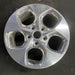 17" PACIFICA 18-19 , aluminum, 17x7, 5 spoke , polished Original OEM Wheel Rim - Angle View