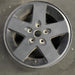 17" WRANGLER 12-13 17x7.5 5 spoke black Original OEM Wheel Rim - Front View