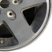 17" WRANGLER 12-13 17x7.5 5 spoke black Original OEM Wheel Rim - Close-Up Detail