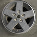 17" WRANGLER 12-13 17x7.5, 5 spoke, , black Original OEM Wheel Rim - Angle View