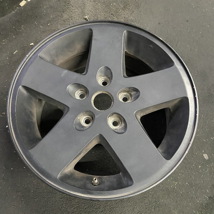 17" WRANGLER 12-13 17x7.5 5 spoke black Original OEM Wheel Rim - View 7
