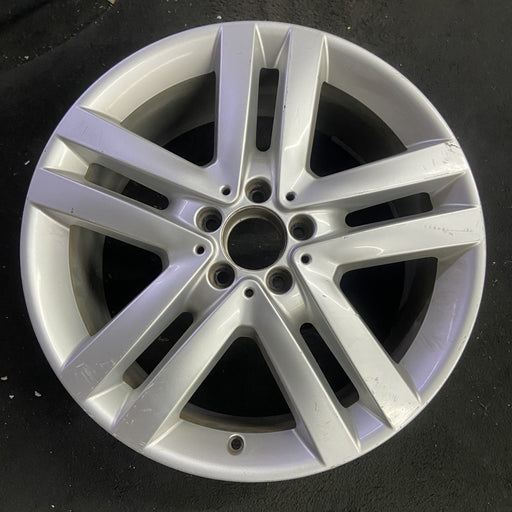 19" MERCEDES GL-CLASS 13 166 Type; GL350, 19x8.5, 10 spoke Original OEM Wheel - Angle View