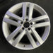 19" MERCEDES GL-CLASS 13 166 Type; GL350, 19x8.5, 10 spoke Original OEM Wheel - Angle View