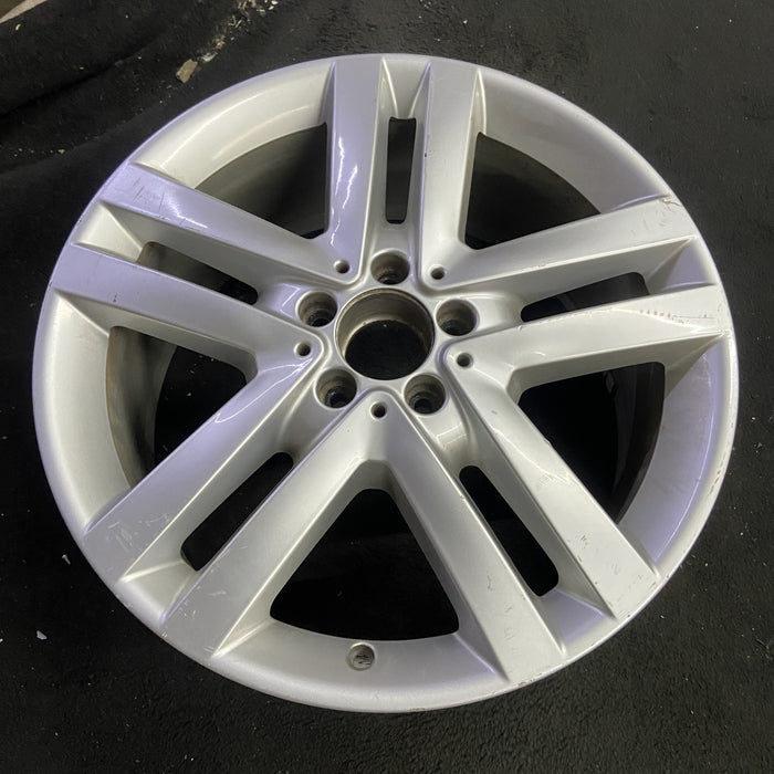 19" MERCEDES GL-CLASS 13 166 Type; GL350, 19x8.5, 10 spoke Original OEM Wheel - Side Profile