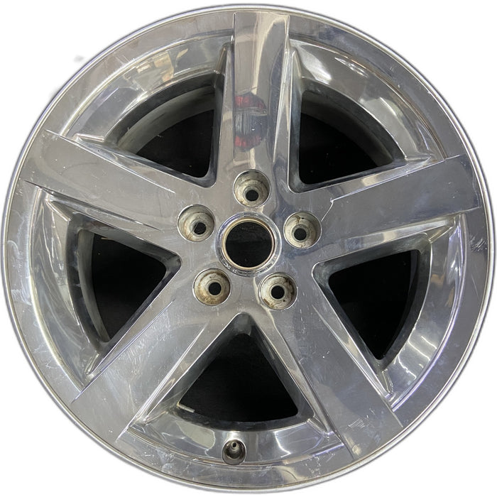 20" DODGE 1500 PICKUP 09-10 20x9 , 5 spoke Original OEM Wheel Rim - Front View