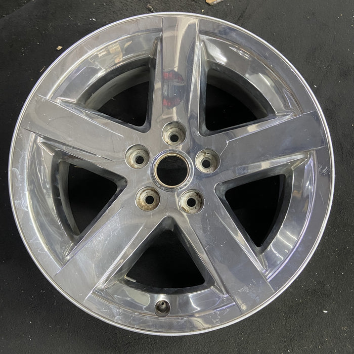 20" DODGE 1500 PICKUP 09-10 20x9 , 5 spoke Original OEM Wheel Rim - Angle View