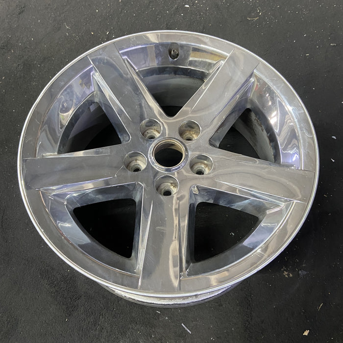 20" DODGE 1500 PICKUP 09-10 20x9 , 5 spoke Original OEM Wheel Rim - Close-Up Detail