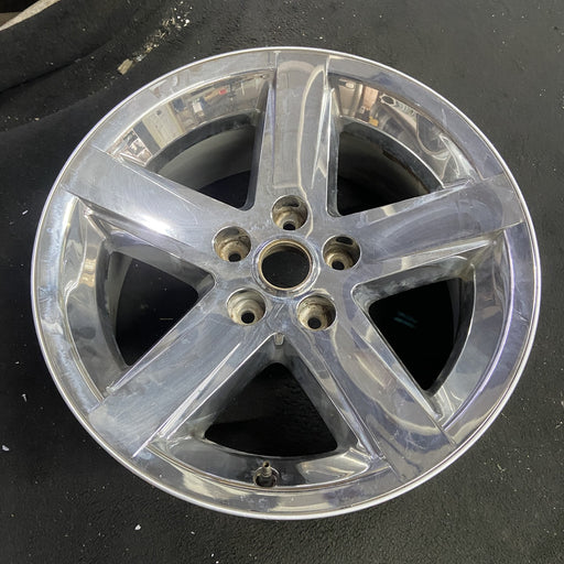 20" DODGE 1500 PICKUP 09-10 20x9 , 5 spoke Original OEM Wheel Rim - Angle View