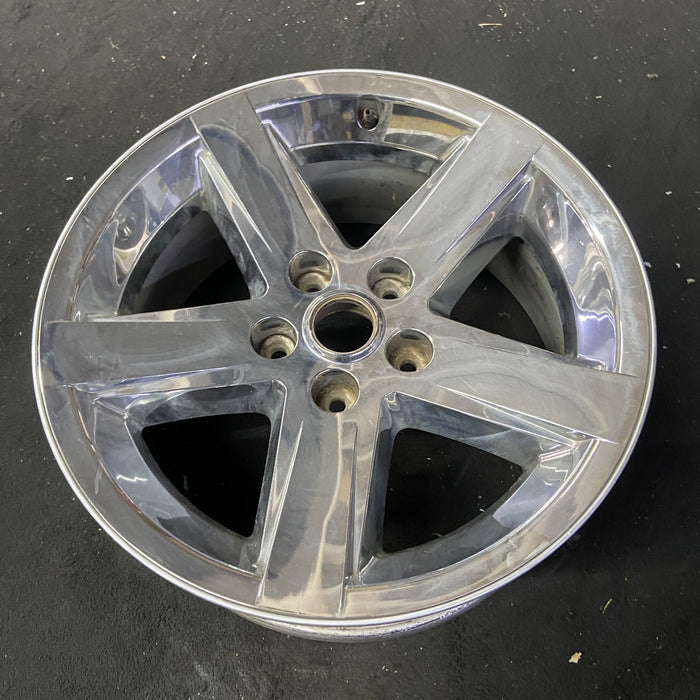 20" DODGE 1500 PICKUP 09-10 20x9 , 5 spoke Original OEM Wheel Rim - Side Profile