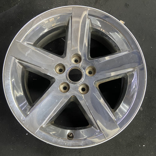 20" DODGE 1500 PICKUP 09-10 20x9 , 5 spoke Original OEM Wheel Rim - Angle View