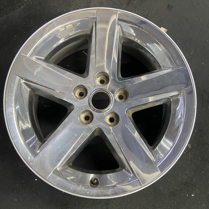 20" DODGE 1500 PICKUP 09-10 20x9 , 5 spoke Original OEM Wheel Rim - Angle View