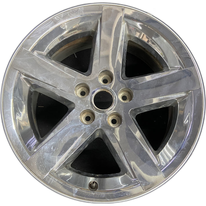 20" DODGE 1500 PICKUP 09-10 20x9 , 5 spoke Original OEM Wheel Rim - Front View