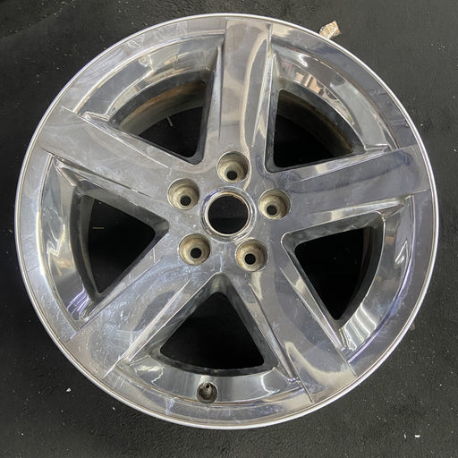 20" DODGE 1500 PICKUP 09-10 20x9 , 5 spoke Original OEM Wheel Rim - Angle View