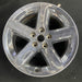 20" DODGE 1500 PICKUP 09-10 20x9 , 5 spoke Original OEM Wheel Rim - Angle View