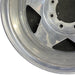 16" FORD F350SD PICKUP 99 16x6 DRW aluminum rear ID 2C34-CA Original OEM Wheel - Back View