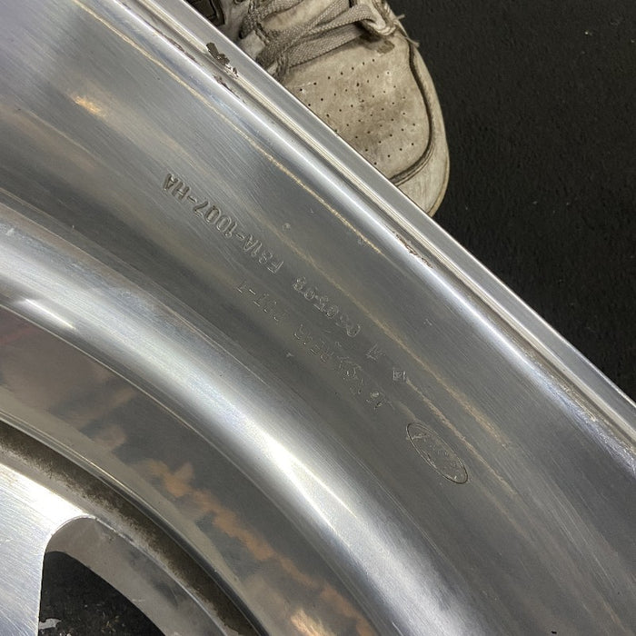 16" FORD F350SD PICKUP 99 16x6 DRW aluminum rear ID 2C34-CA Original OEM Wheel - View 9