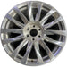 22" ESCALADE 21-24 22x9, 14 spoke, polished Original OEM Wheel Rim - Front View