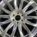 22" ESCALADE 21-24 22x9 14 spoke polished opt SGK Original OEM Wheel Rim - Angle View