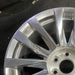 22" ESCALADE 21-24 22x9 14 spoke polished opt SGK Original OEM Wheel Rim - Side Profile