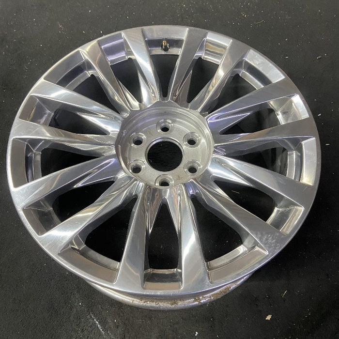 22" ESCALADE 21-24 22x9 14 spoke polished opt SGK Original OEM Wheel Rim - View 8