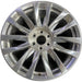 22" ESCALADE 21-24 22x9 14 spoke polished opt SGK Original OEM Wheel Rim - Front View