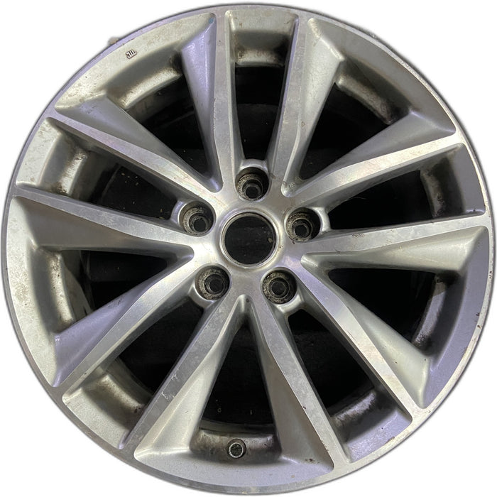 17" INFINITI Q50 14-15 17x7.5 , , narrow spoke width Original OEM Wheel Rim - Front View