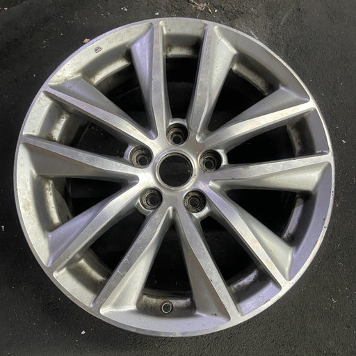 17" INFINITI Q50 14-15 17x7.5 , , narrow spoke width Original OEM Wheel Rim - Angle View