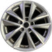 17" INFINITI Q50 14-15 17x7.5 , , narrow spoke width Original OEM Wheel Rim - Front View